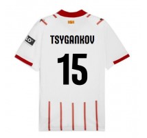 Girona Viktor Tsyhankov #15 Koszulka Podstawowa 2025-26 Krótki Rękaw